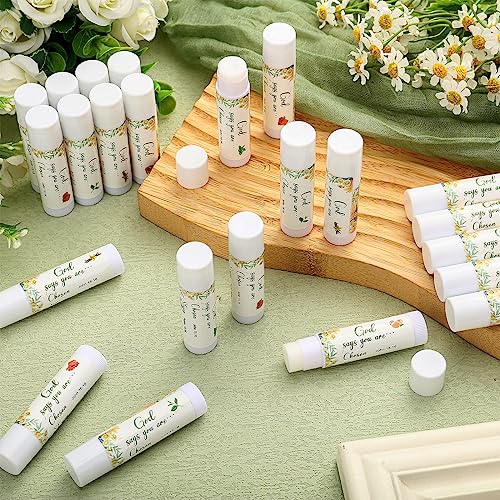 Siifert 50 Pcs Christian Lip Balm Bulk Bible Verses Lip Balm Scripture Christian Gifts for Women Faith Religious Church Party Favor Inspirational Gift for Mother Teacher Nurse Employee Coworker (Fresh) - Image 2