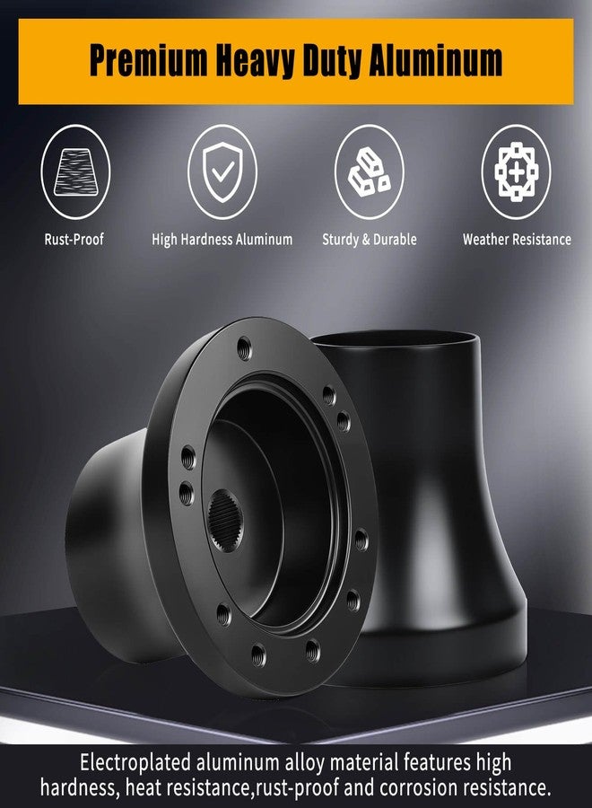 MOSNAI Golf Cart Steering Wheel Adapter Hub for Yamaha G2-G29 Drive/Drive 2 Golf Carts with 5-6 Holes Golf Cart Steering Wheel - Image 3