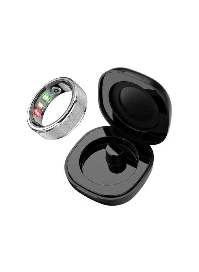 تي سي اج TCH Smart Ring R10 - متتبع الصحة واللياقة البدنية للرجال والنساء، مراقبة النوم، معدل ضربات القلب والأكسجين في الدم، الضغط، تتبع الإجهاد، مقاوم للماء، عمر البطارية 7 أيام، رعاية عائلية Android+IOS - Image 1