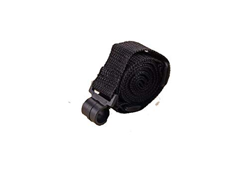 Kadence Adjustable Nylon Ukulele Strap - Neck or Shoulder Strap (BLACK) - Image 2