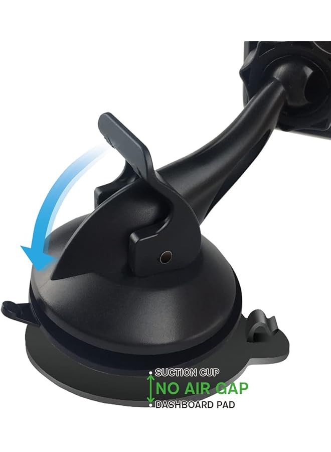 آيندز حامل هاتف ذكي مغناطيسي للسيارة من Ie-Ho627، أسود - Image 2