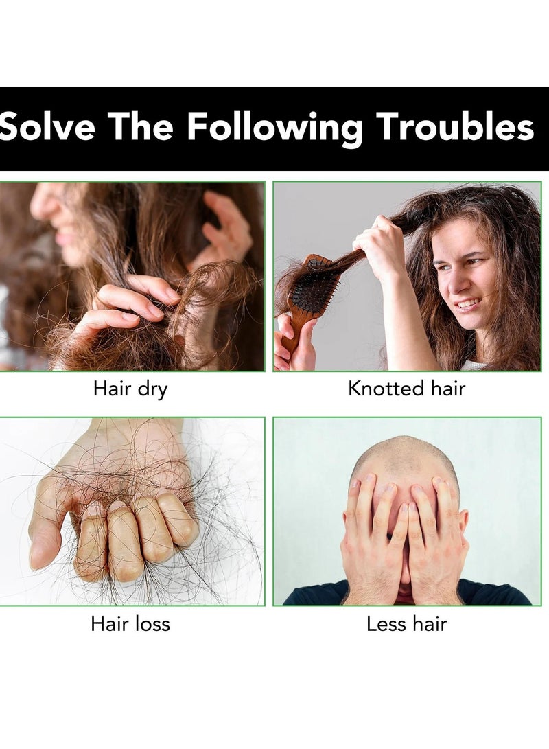 ALIVER 300ml Jamaican Black Castor Oil Conditioner Castor Conditioner for Hair Growth and Increase Thickness Infused with Biotin which Strengthens Hydrates Prevent Breakage Support Healthier Hair - Image 3