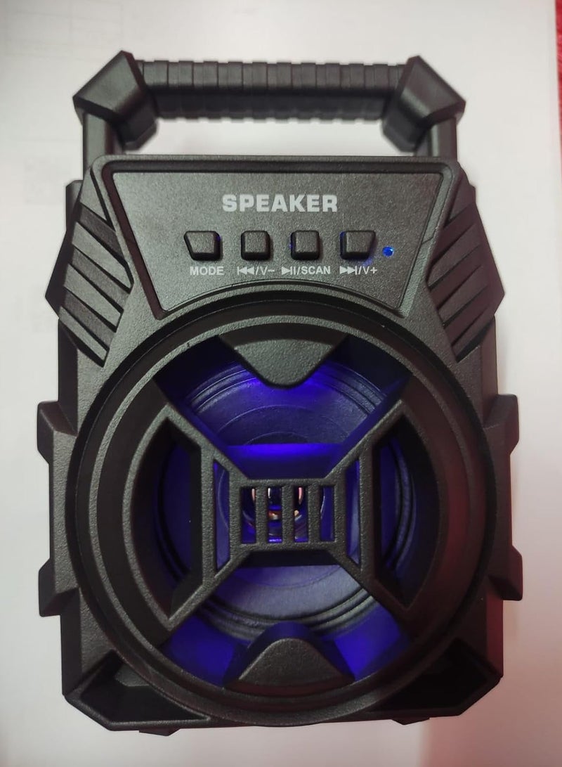 singe Sing-E BT1305 Portable Super Bass Bluetooth Wireless Speaker 3W  RGB Light 3 Inch - Image 5