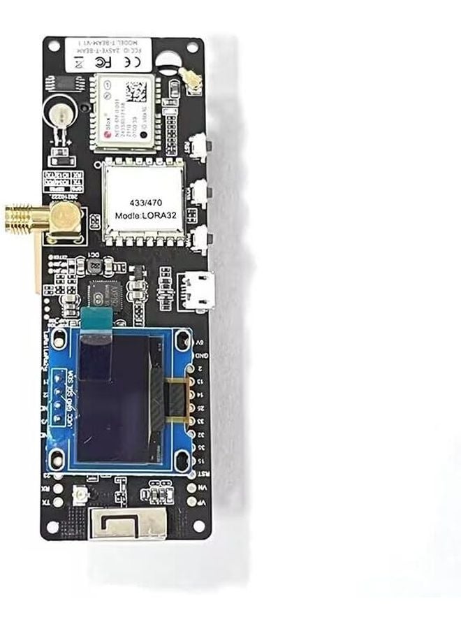 Meshtastic ESP32 LoRa 433Mhz Wireless Module with OLED Display WiFi GPS NEO 6M for Arduino - Image 3