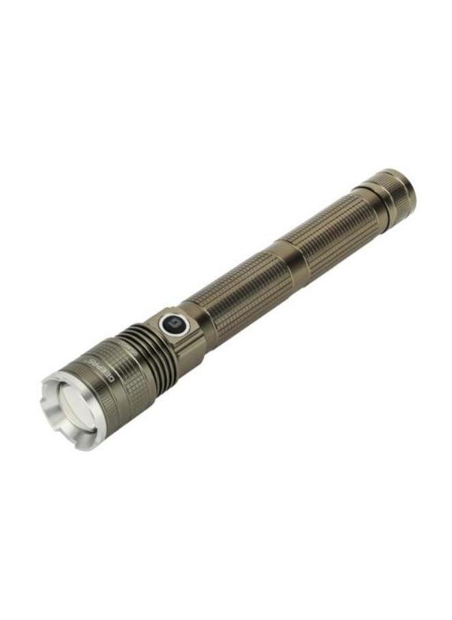 GEEPAS Zoomable LED Flashlight, 20W Laser High-Power LEDs, Perfect for Indoor and Outdoor Use, 10 Hours Continuous Working/ with Aluminum Alloy Housing, Type C Charging  - Image 2