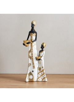 Home Box Marcel Polyresin Lady with Kid 15 x 8.5 x 36.5 cm  - Image 1