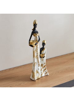 Home Box Marcel Polyresin Lady with Kid 15 x 8.5 x 36.5 cm  - Image 2