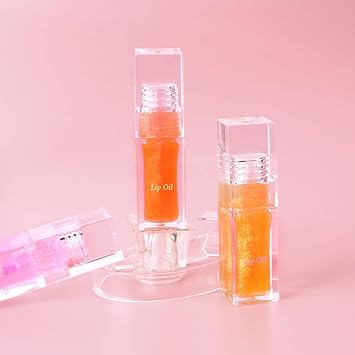 LOPHE 3 Pcs Lip Gloss Set Magic Colorchanging Lip Oil Hydrating Plumping Lip gloss Colour Changing Glitter Lip Tint Long Lasting Moisturizing NonstickyFruit Flavoured Lip Oils High Shine 7ml - Image 5