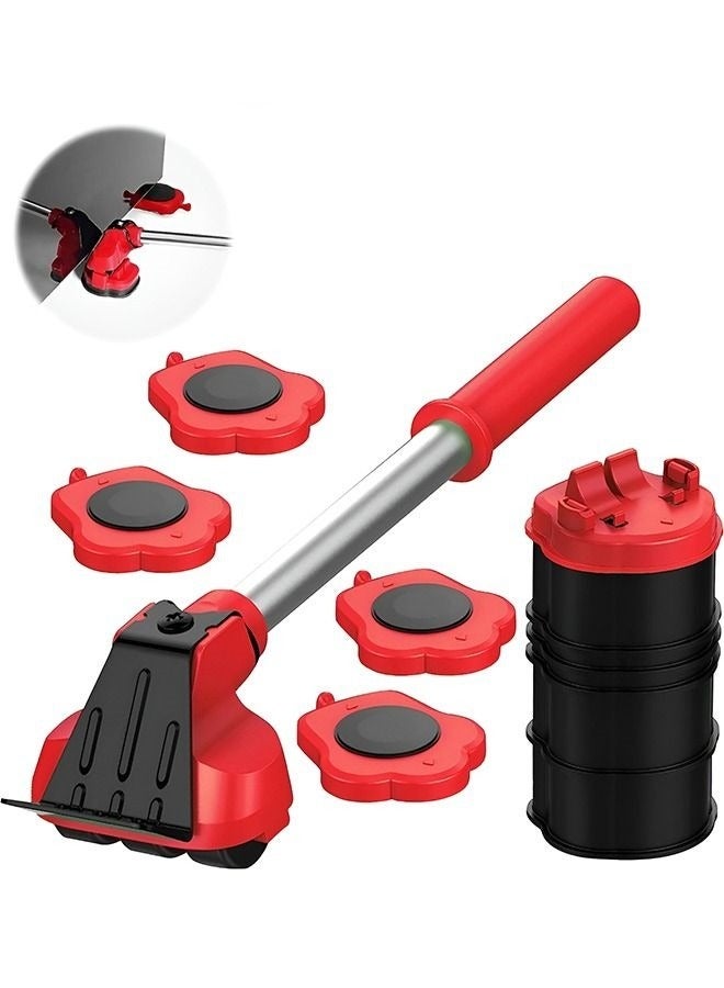 MIXDE 13 Packs Heavy Duty Furniture Lifter With 4 Sliders For Easy Moving,360 Degree Rotatable Pads,Appliance Roller Suitable For Sofas,Couches And Refrigerators - Image 1
