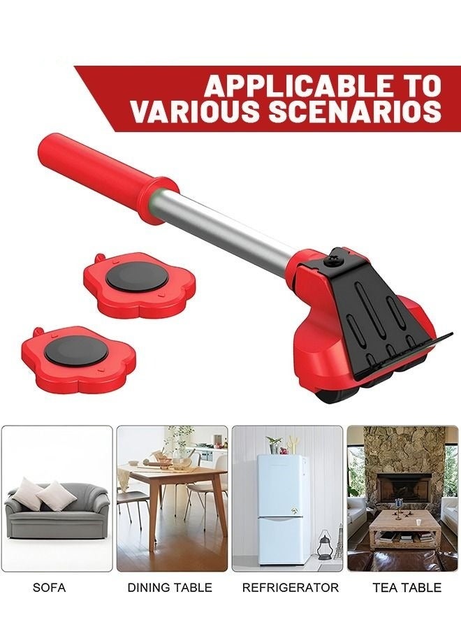 MIXDE 13 Packs Heavy Duty Furniture Lifter With 4 Sliders For Easy Moving,360 Degree Rotatable Pads,Appliance Roller Suitable For Sofas,Couches And Refrigerators - Image 2