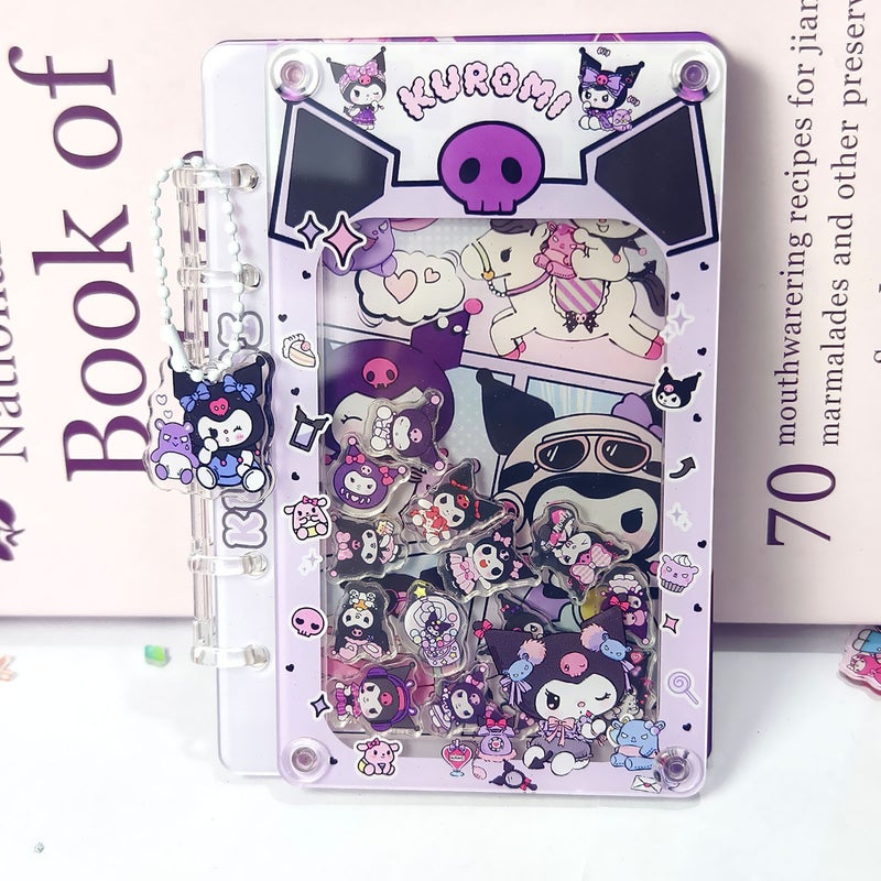Diy Hand Ledger Creative Piece A7 Rocking Notebook Pony Little New Sanrio Acrylic Loose-Leaf Book - Image 1