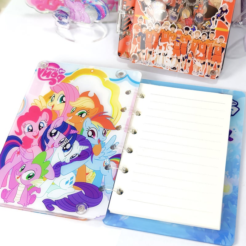 Diy Hand Ledger Creative Piece A7 Rocking Notebook Pony Little New Sanrio Acrylic Loose-Leaf Book - Image 5