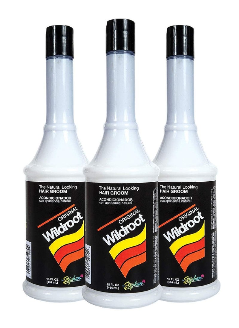 Wildroot - Wild Root Hair Groom, 15 oz. (Pack of 3) - Image 1
