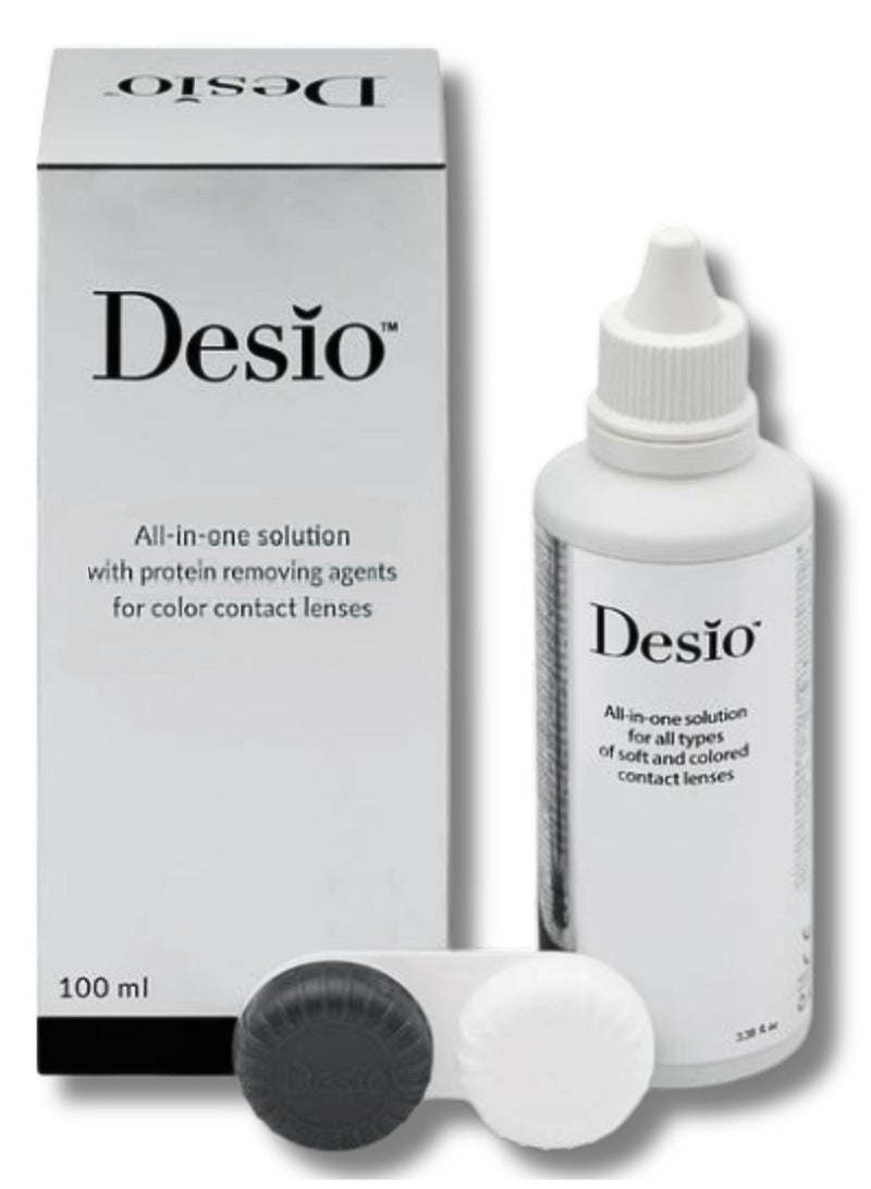 Desio Contact Lens Cleaning Solution 100ml - Image 1