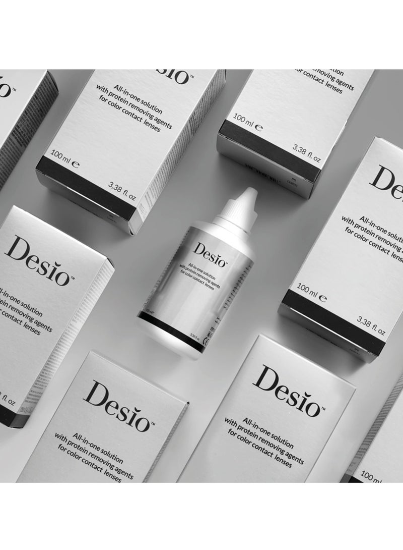 Desio Contact Lens Cleaning Solution 100ml - Image 2