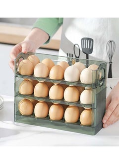 Generic Multi-purpose 3-Tier Transparent Refrigerator Egg Holder  - Image 2
