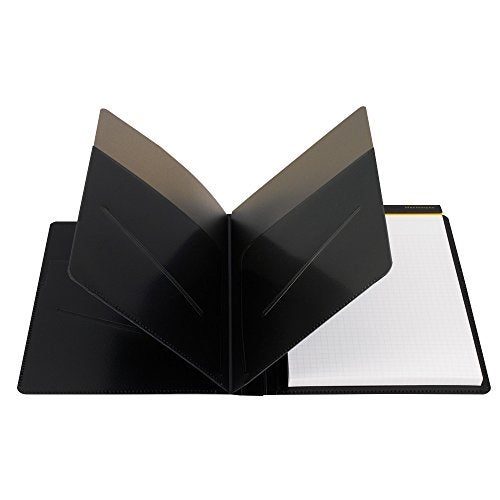 Maruman HN188FA Notepad, Holder & 5 Pockets, Nemosine A5, Black - Image 5
