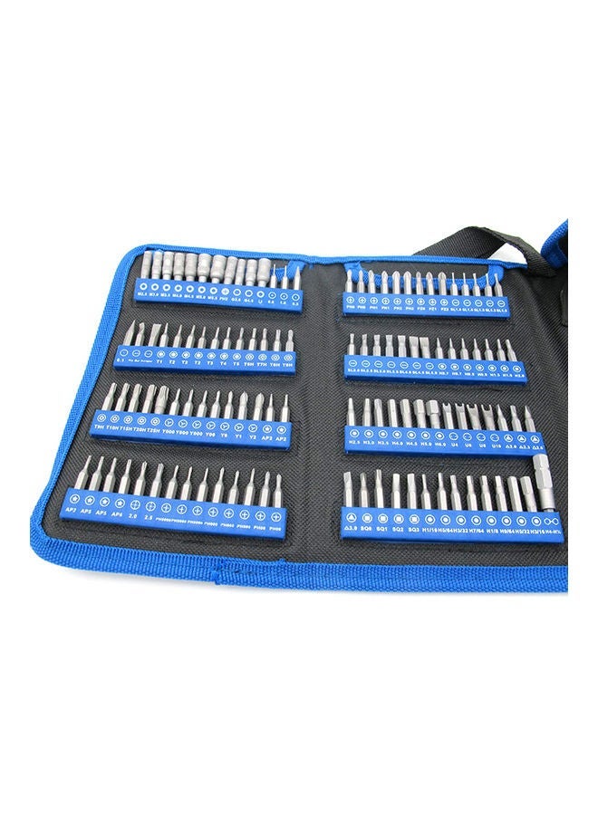 NIBEMINENT 126-Piece Screwdriver Bit Set Blue/Black - Image 5