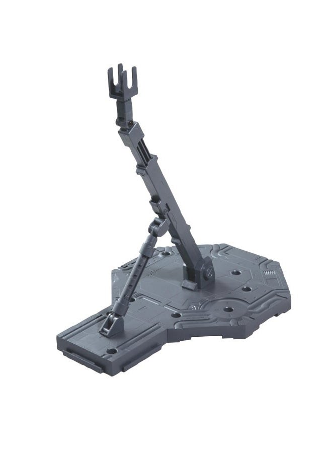 BANDAI SPIRITS BANDAI Action Base 1 1/100 Scale Gray Display Stand - Image 1