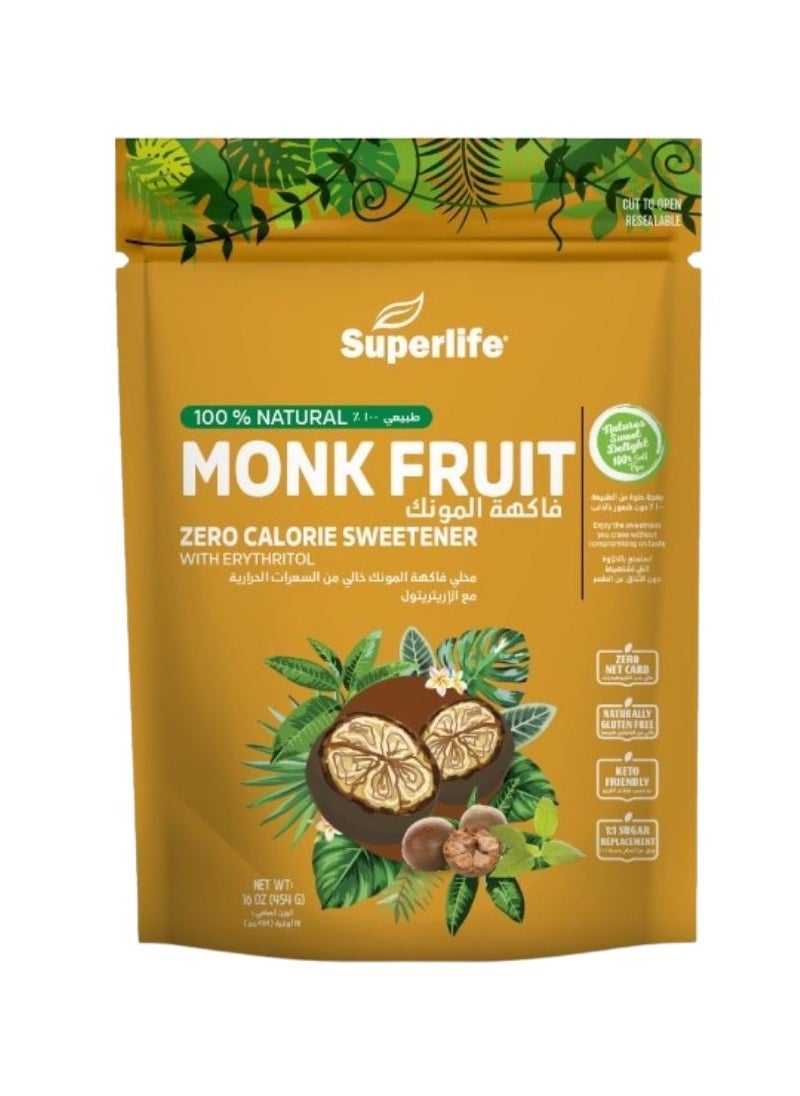 SuperLife  Monk Fruit With Erythritol Sweetener  - Image 1