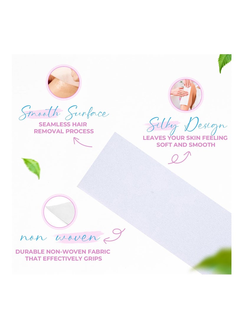 Tifara Beauty - Tifara Beauty Non Woven Large 3x9 Body and Facial Wax Strips (250) - Image 1