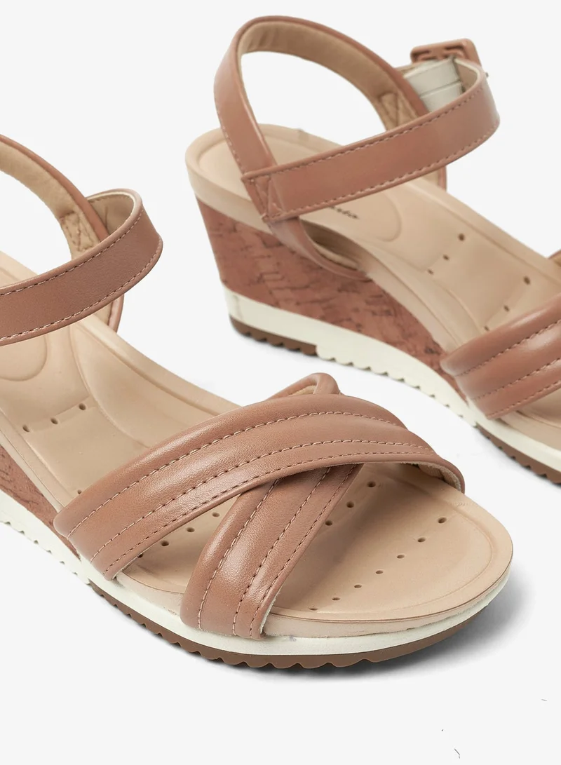 Modare Nude Wedge Sandals for Women – Stylish Wedge Heel Sandals for Girls & Daily Wear for Women | Best Price UAE