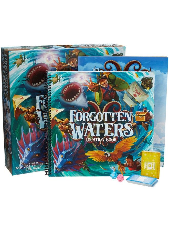 Plaid Hat Games Forgotten Waters Board Pirate Adventure Cooperative Strategy Game For Adults And Teens Ages 14+ 37 Players Average Playtime 24 Hours Made By - Image 2