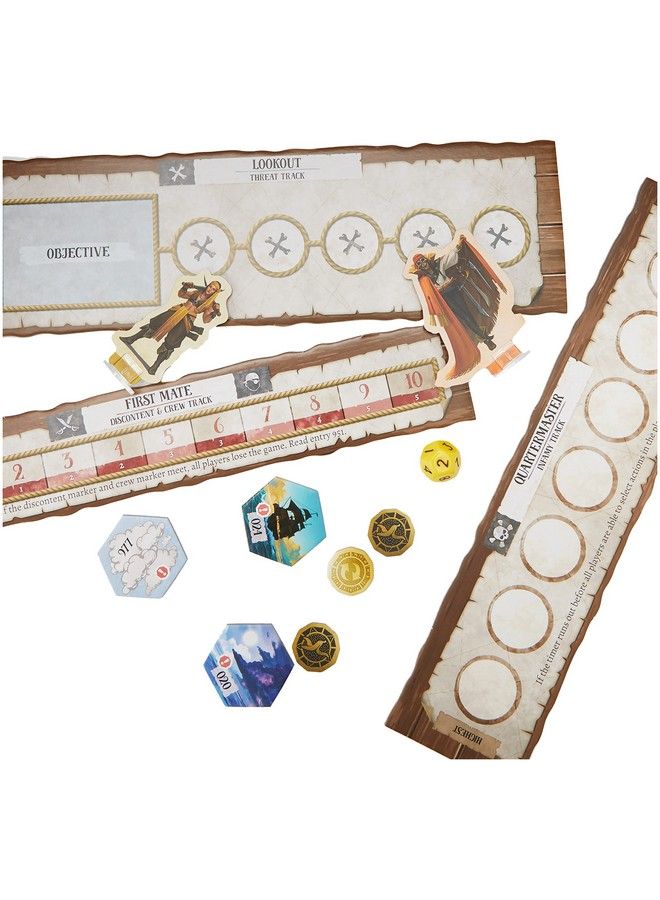 Plaid Hat Games Forgotten Waters Board Pirate Adventure Cooperative Strategy Game For Adults And Teens Ages 14+ 37 Players Average Playtime 24 Hours Made By - Image 5