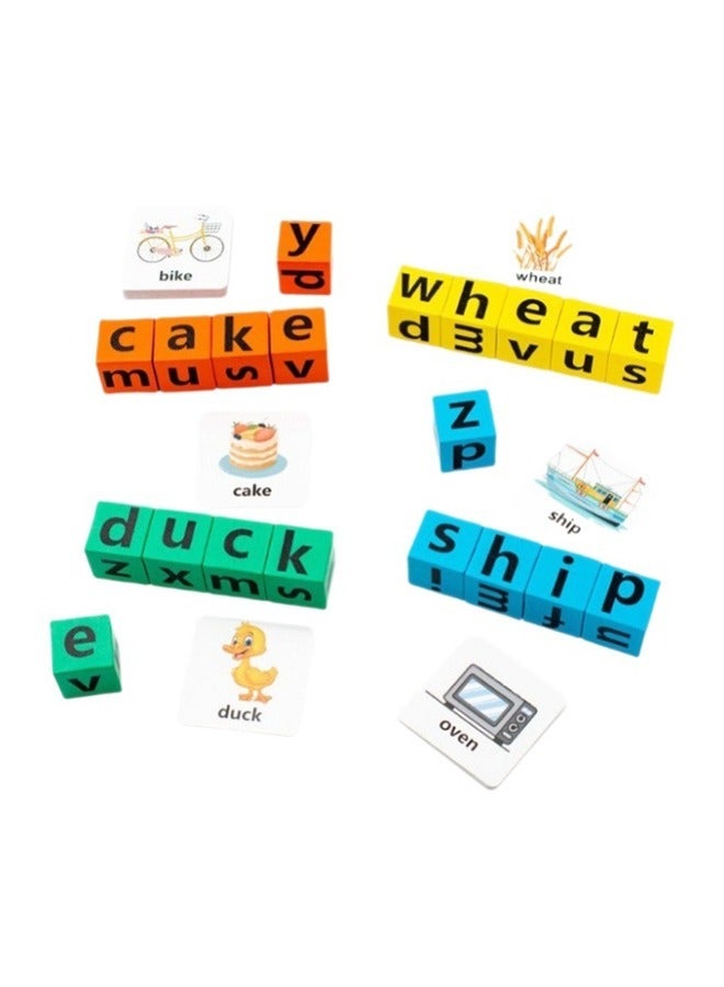 Aijmil Frog Bean Frenzy Family Tabletop Game - 2-4 Players Interactive Toy with Food-Grade Silicone Beads for Kids Ages 3+ & English Learning Building Blocks for Kids - Fun Educational Family Games & Face-changing emoji toys, fun emoji building blocks, face-changing cube games, Montessori puzzle toys, improving children's thinking skills, children's giftsBundle - Image 3