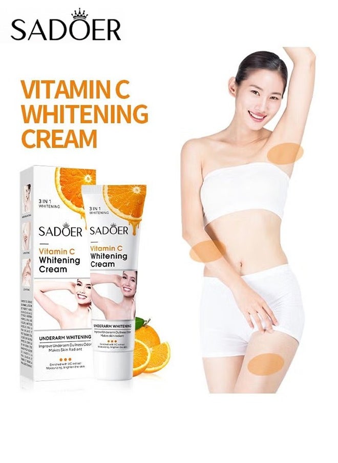 Vitamin C Underarm Whitening And Moisturizing Cream, Elbow Curve Joints Melanin Brighten Skin Tone Improve Dullness Glow Whitening Cream 50G - pzsku/ZF903E368541BF4B7ED70Z/45/_/1721466623/00fd6860-9a5f-4691-82b6-8e2d591ea085