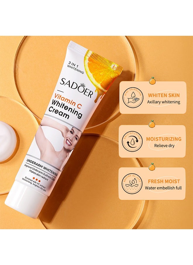 Vitamin C Underarm Whitening And Moisturizing Cream, Elbow Curve Joints Melanin Brighten Skin Tone Improve Dullness Glow Whitening Cream 50G - pzsku/ZF903E368541BF4B7ED70Z/45/_/1721466634/3dc50dc5-703a-4608-8678-cc6628a937fd