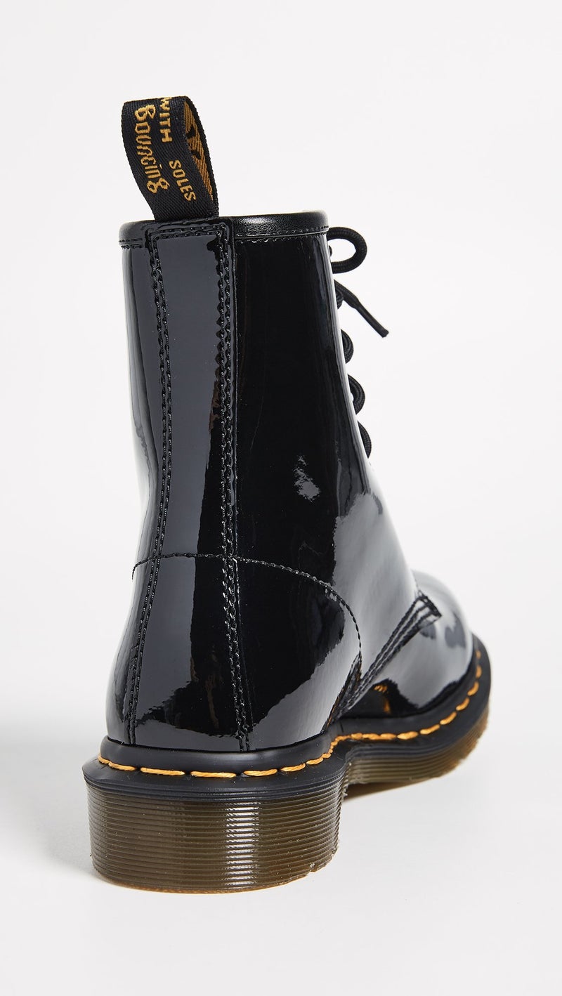 Dr Martens Dr. Martens Unisex 1490 Smooth Leather Boot, Black, 10 Women/9 Men - Image 4