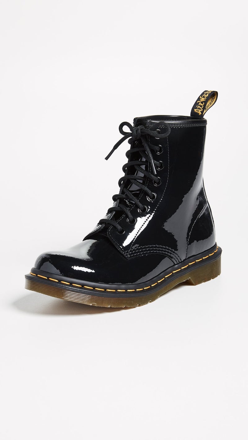 Dr Martens Dr. Martens Unisex 1490 Smooth Leather Boot, Black, 10 Women/9 Men - Image 2