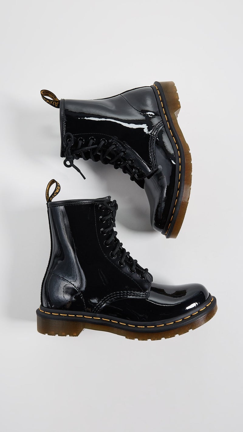 Dr Martens Dr. Martens Unisex 1490 Smooth Leather Boot, Black, 10 Women/9 Men - Image 5
