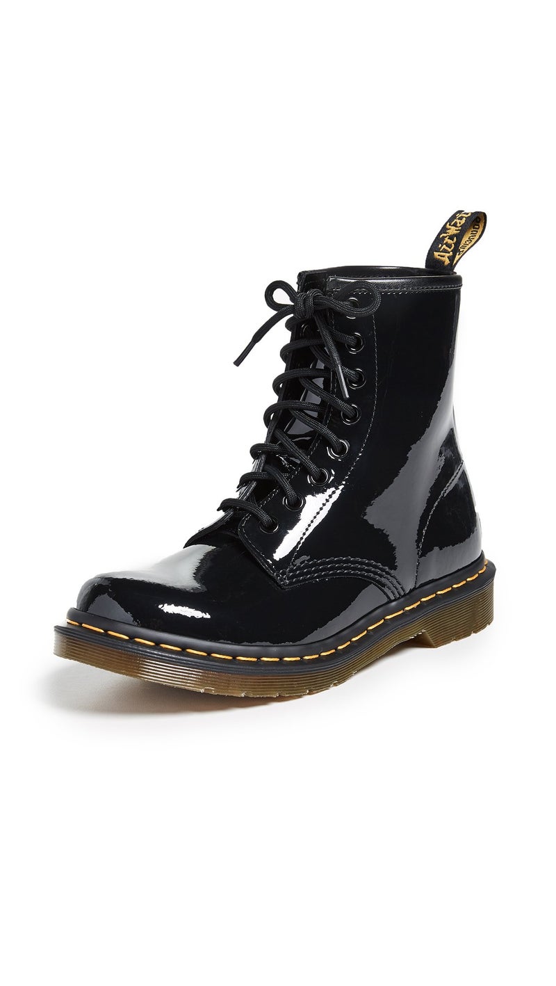 Dr Martens Dr. Martens Unisex 1490 Smooth Leather Boot, Black, 10 Women/9 Men - Image 1