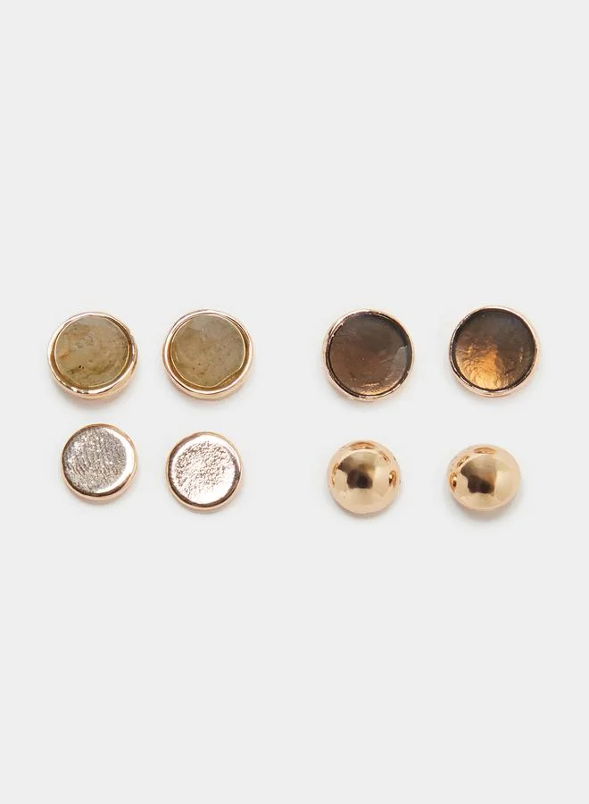 Styli Styli Set of 4 - Assorted Stud Earrings