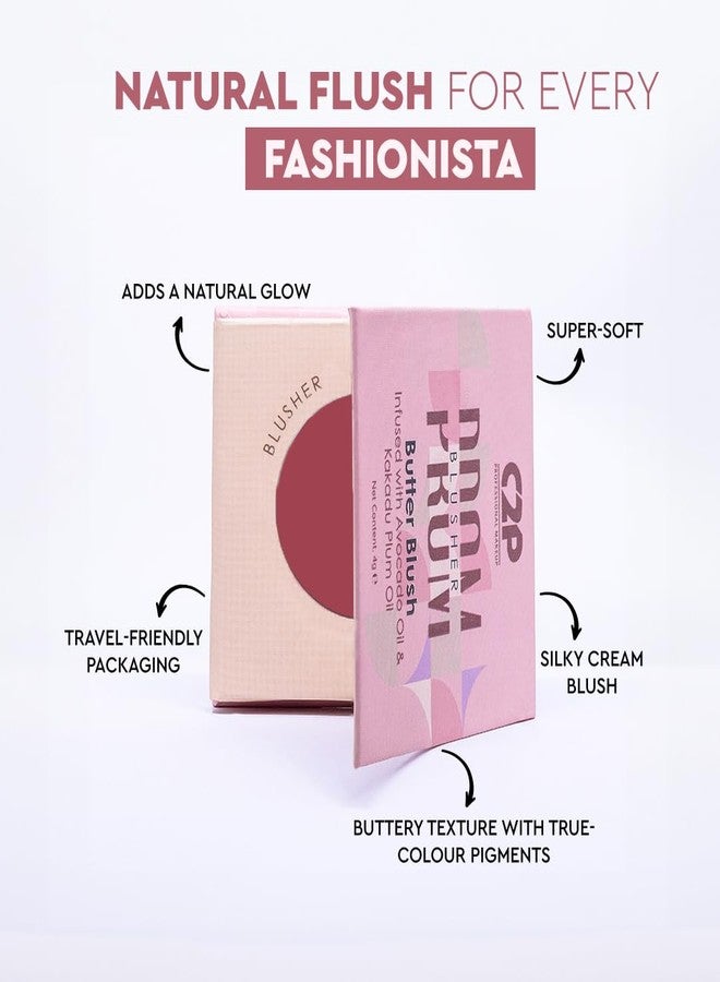 C2P PROFESSIONAL MAKEUP C2P Pro Blusher for Face Makeup Palette | Prom Cream Blush for Women | Lightweight Long Lasting Matte Finish | Infused with Kakadu Plum and Avocado Oil - (Nude Beige - She's Baked 03, 4gm) - Image 5