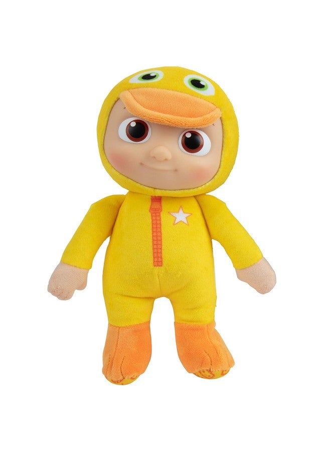 Jazwares CoComelon 8" JJ Plush Toy, Ducky Onsie - Officially Licensed - Soft Stuffed Animal J.J. Duck Doll for Toddlers & Preschoolers - Gift for Kids, Boys & Girls Ages 1-3 - 8 Inches  - Image 3