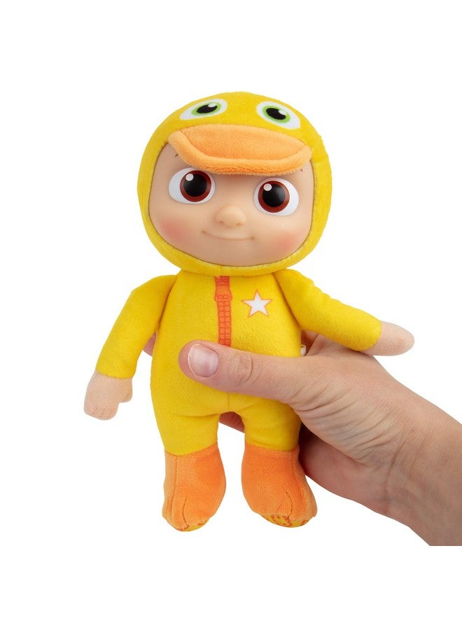 Jazwares CoComelon 8" JJ Plush Toy, Ducky Onsie - Officially Licensed - Soft Stuffed Animal J.J. Duck Doll for Toddlers & Preschoolers - Gift for Kids, Boys & Girls Ages 1-3 - 8 Inches  - Image 4
