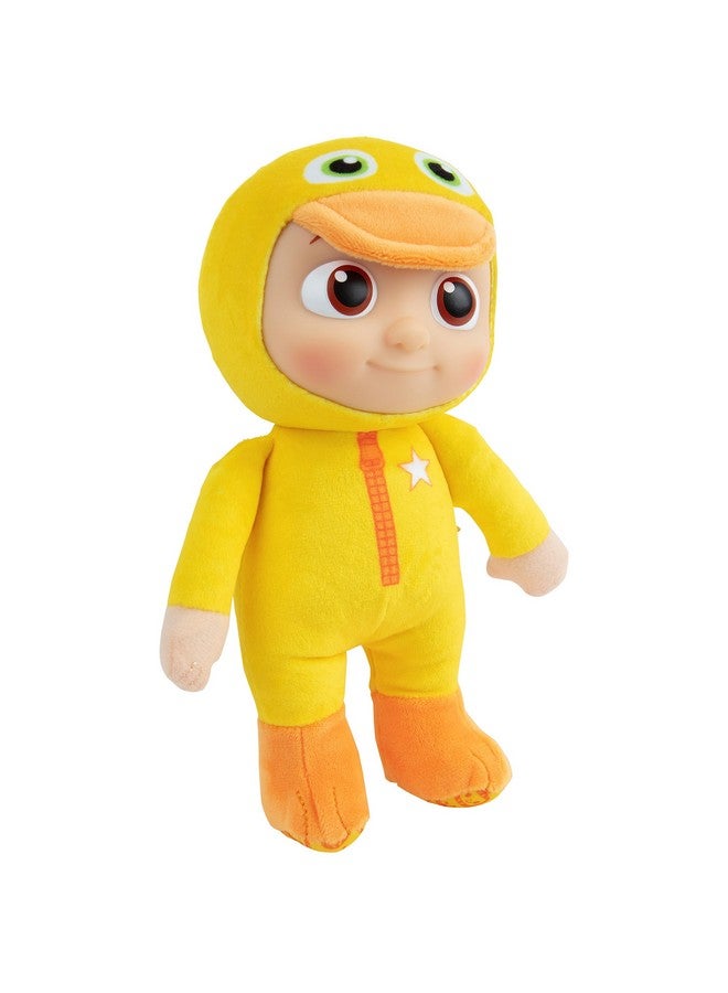 Jazwares CoComelon 8" JJ Plush Toy, Ducky Onsie - Officially Licensed - Soft Stuffed Animal J.J. Duck Doll for Toddlers & Preschoolers - Gift for Kids, Boys & Girls Ages 1-3 - 8 Inches  - Image 2