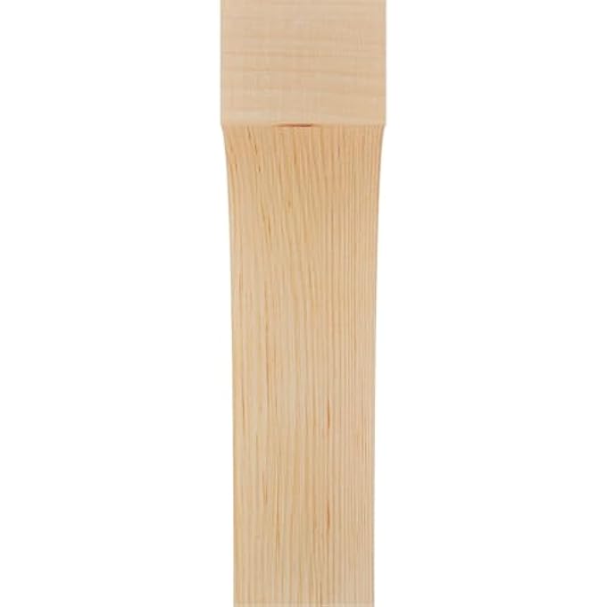 COR06X14X22HUN01RWR HUNTINGTON ROUGH SAWN CORBEL W/BACKPLATE RUSTIC WOOD CORBELS, 6"W X 14"D X 22"H, WESTERN RED CEDAR - Image 2
