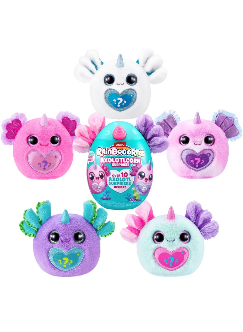 ZURU Rainbocorns Axolotlcorn Surprise by ZURU - Collectible Plush Toy for kids 3+ - Image 5