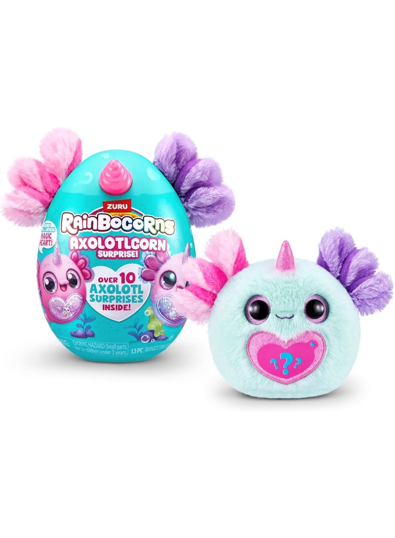 ZURU Rainbocorns Axolotlcorn Surprise by ZURU - Collectible Plush Toy for kids 3+ - Image 2