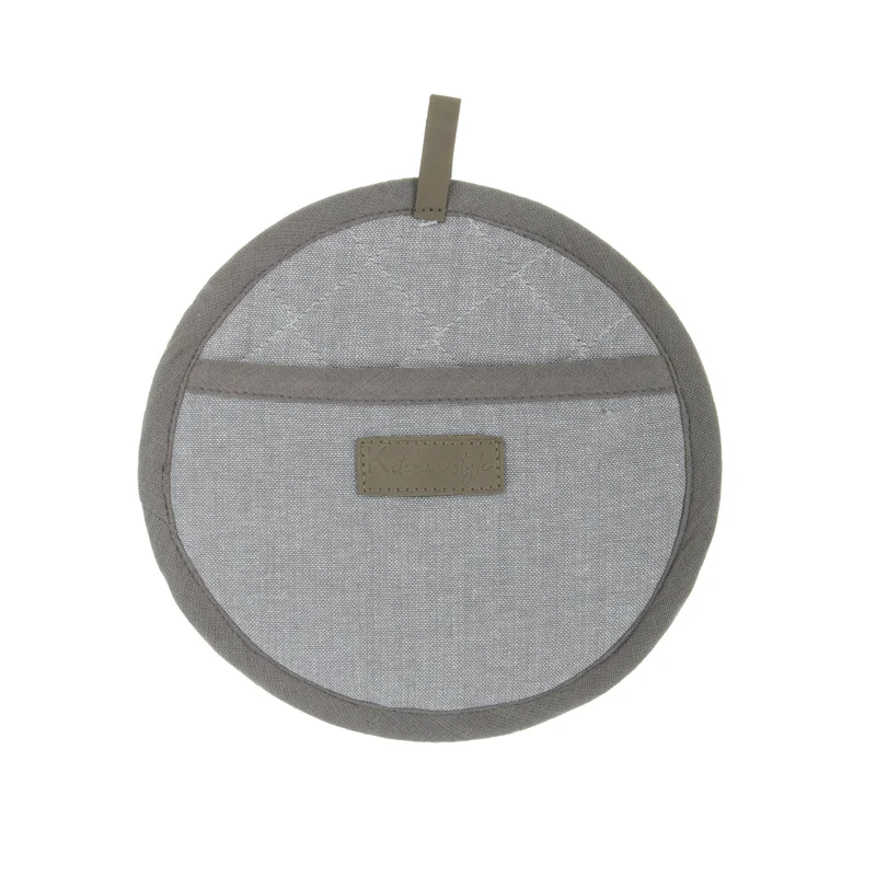 Simply Kitchen Round Pot Holder 20 Cm Gray