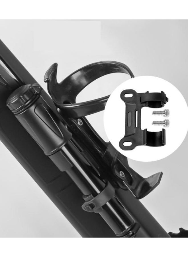 HOMESTAR Small Bike Hand Pump Portable, Universal American and French valves, 100 PSI Max, for Road and Mountain Bikes - Image 2