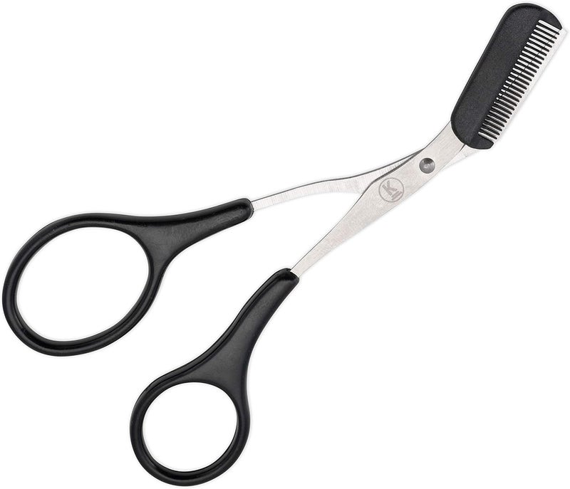 KPro Eyebrow Trimmer Modern Style Metal Black for Men Women