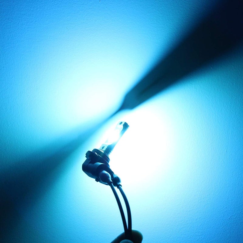 Alla Lighting H10 LED Fog Light Bulb, 9145 9140 ETI 56-SMD 3800 Lumens 8000K Ice Blue - Image 5