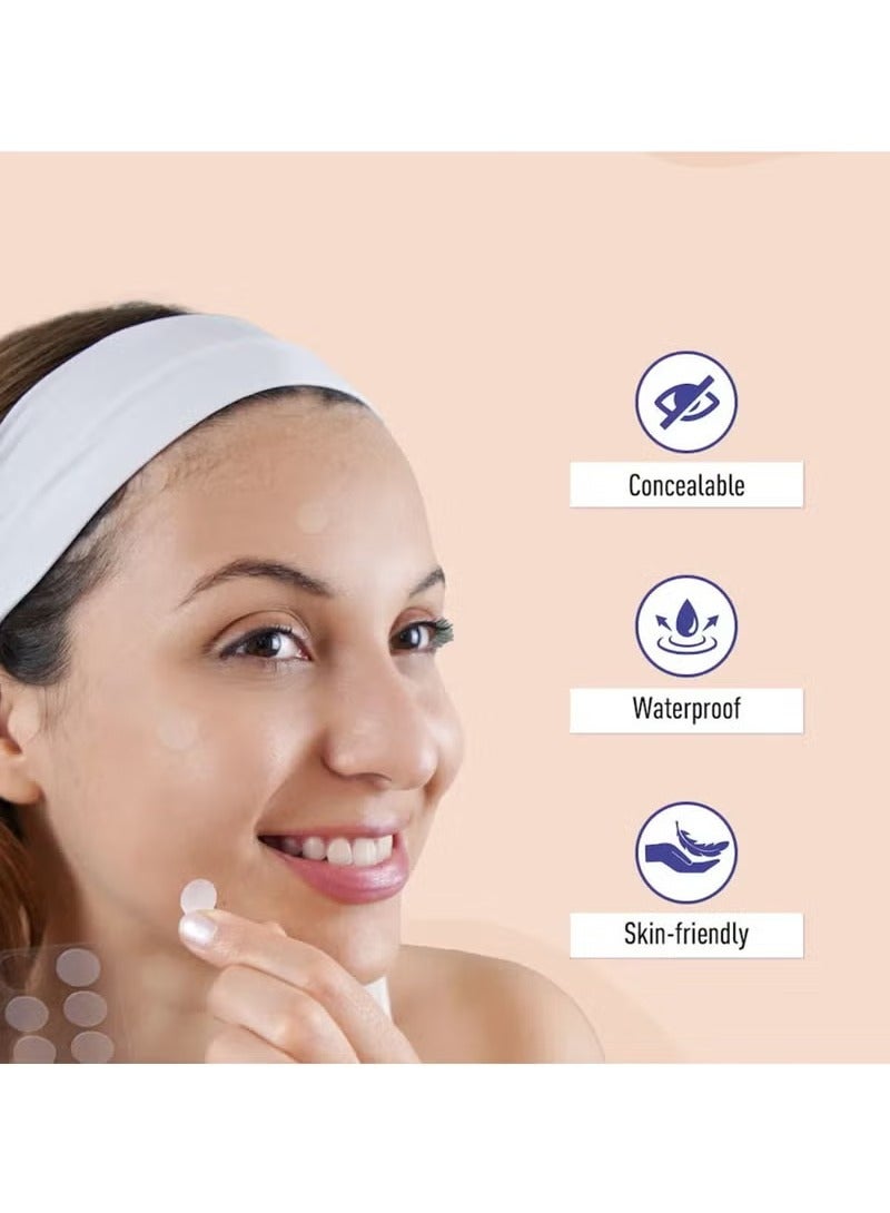 اكني باتش رقعة حب الشباب، 360 قطعة، ملصقات لتغطية حب الشباب للوجه والبشرة، للعناية اليومية بالبشرة للرجال والنساء - Image 4