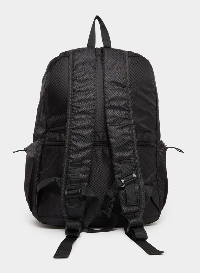 ستايلي حقيبة ظهر بتفاصيل ستلاي وجيوب بسحاب - Image 2