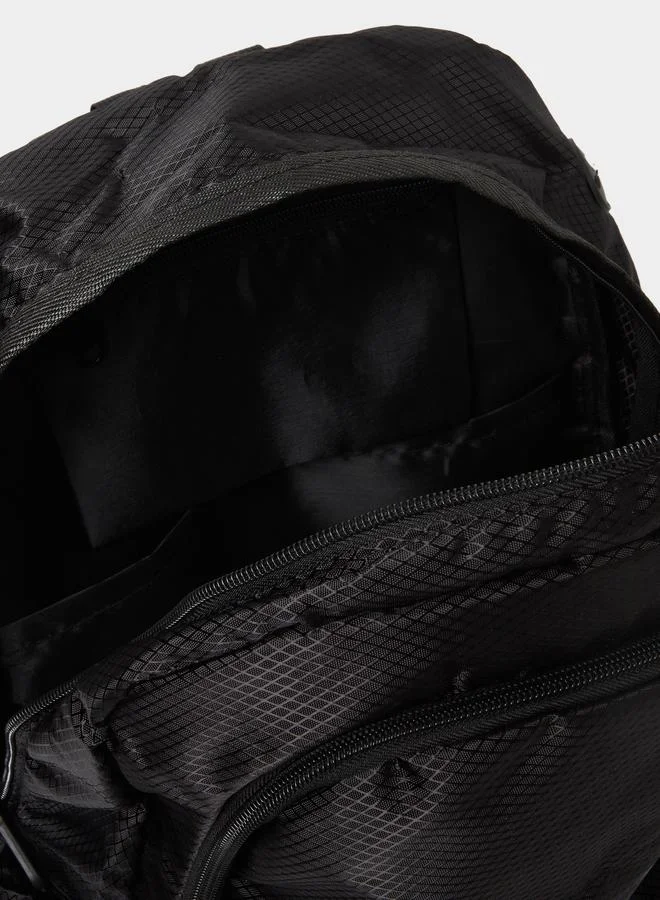 Styli Styli Patch Detail Backpack with Zip Pockets